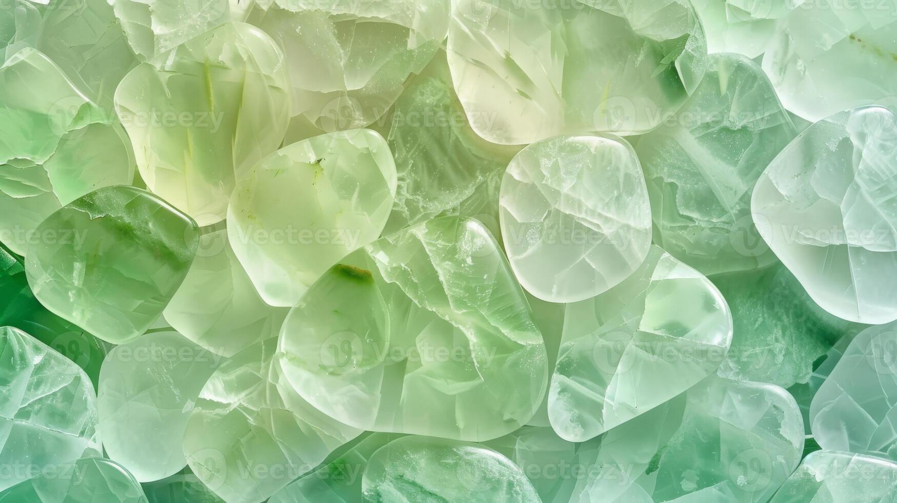 Abstract Green Jade Crystal Pattern Background for Design Prints and Posters photo