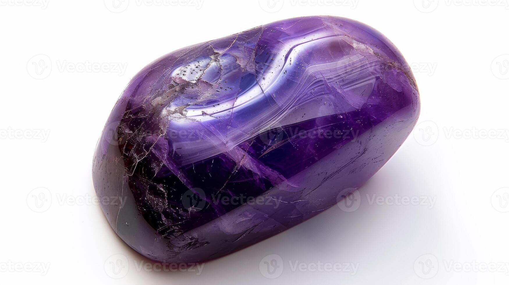 Polished Sugilite Gemstone CloseUp, Mineral Collectible, Crystal Magic, Purple Healing Stone for Jewelry Design and Metaphysical Use photo