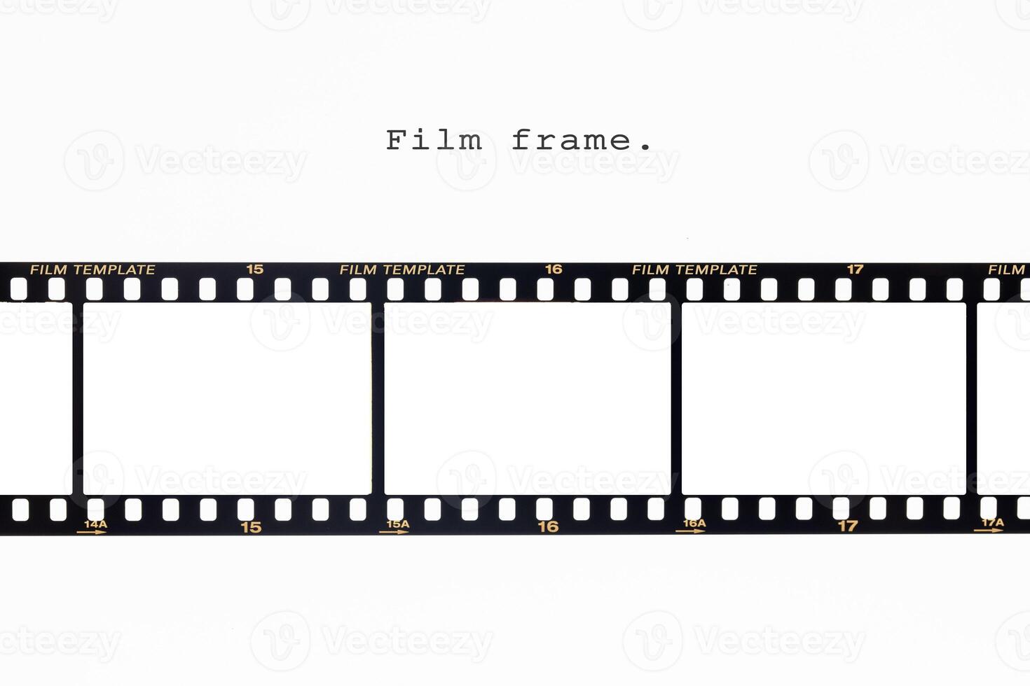 film strip.film frame with white space. photo