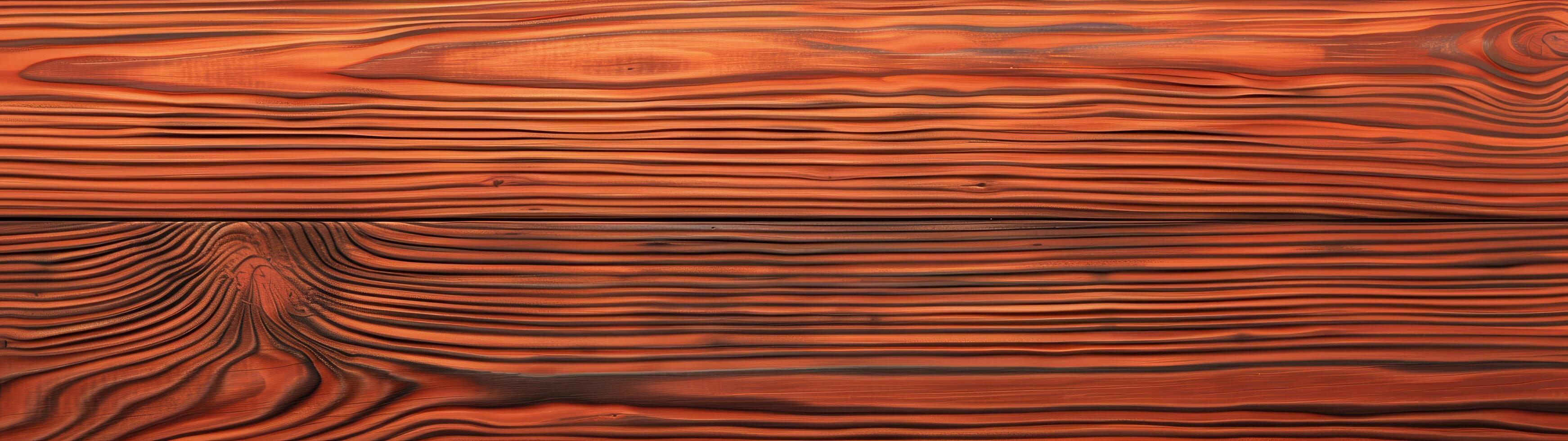 A close-up view of redwood wood grain reveals its rich, warm tones and intricate patterns photo