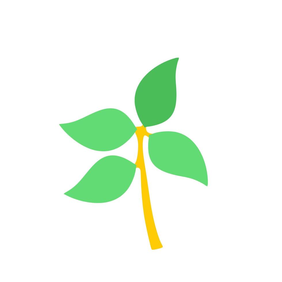 leaf logo or icon vector