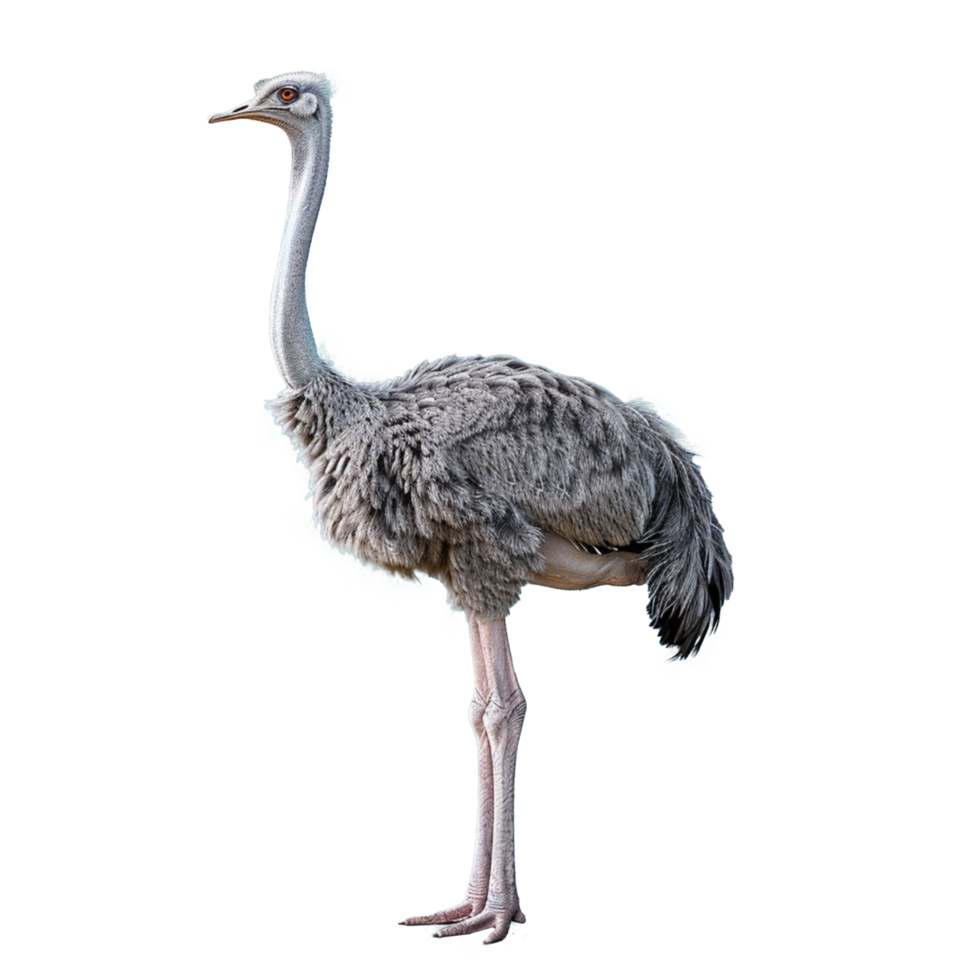 ostrich isolated on a transparent background png