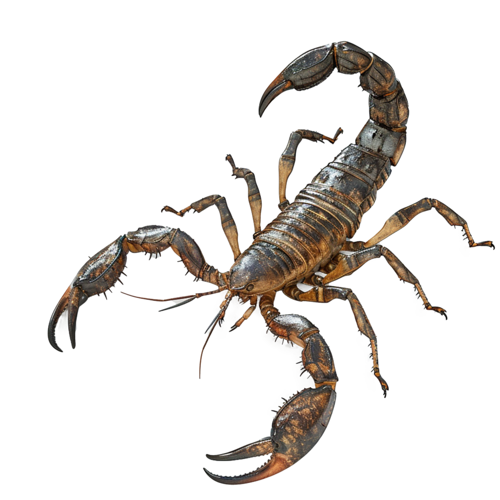 scorpion isolated on white png