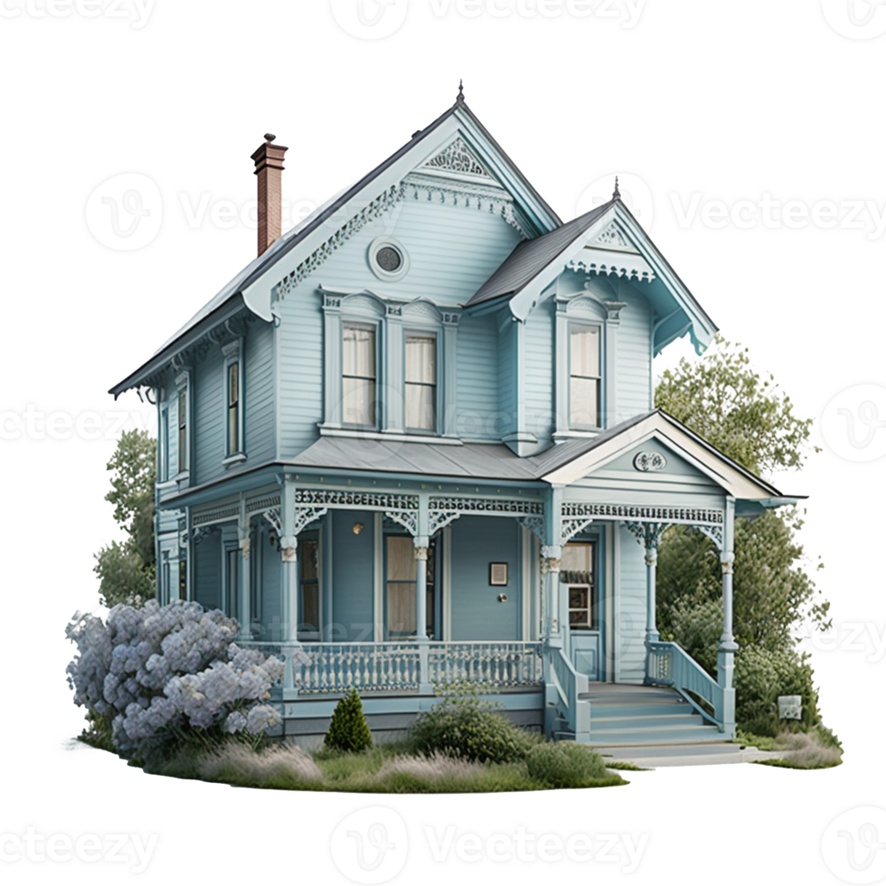 house modern contemporary style isolated on transparent background png