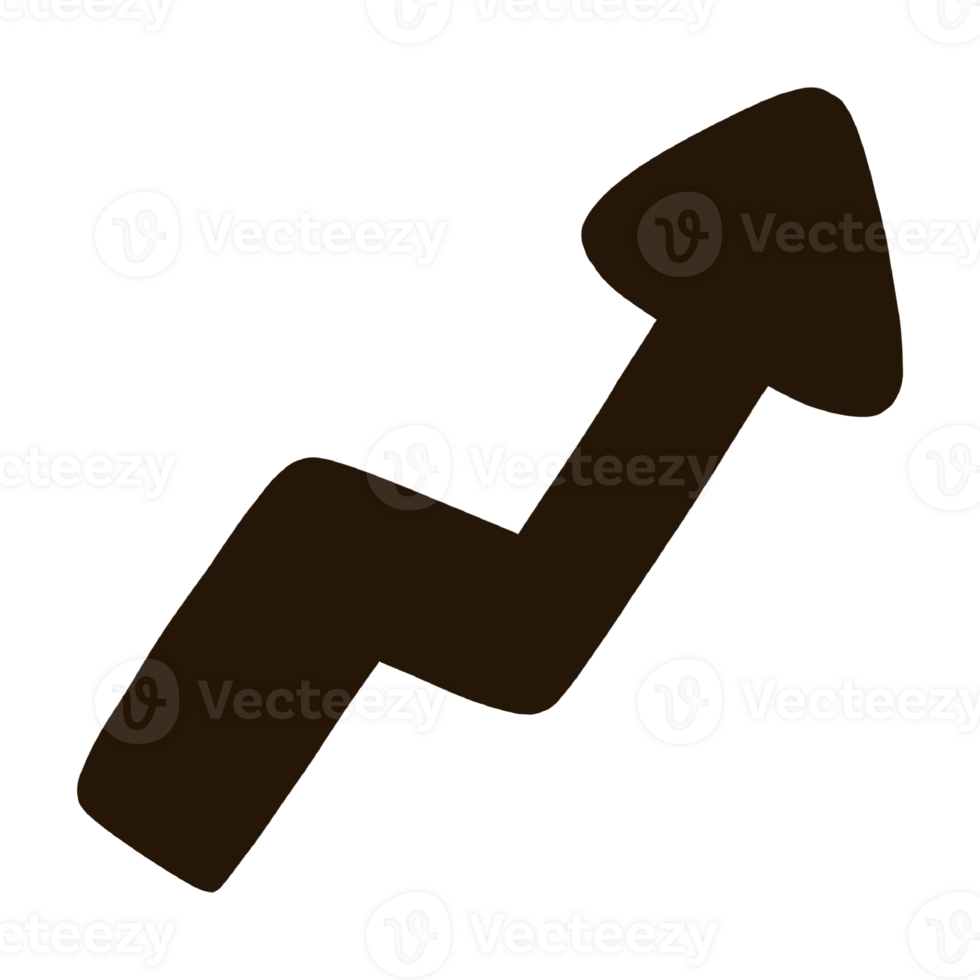 an arrow pointing up icon on a transparent background png