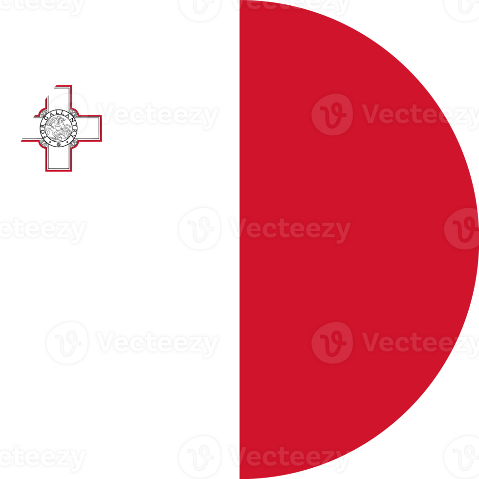 Malta flag button png
