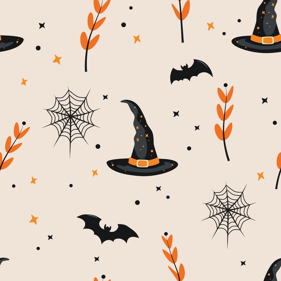 seamless pattern for Halloween. Abstract Illustration for print design vector