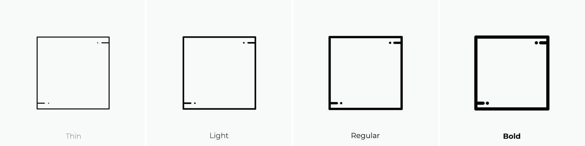 drying icon. Thin, Light, Regular And Bold style design isolated on white background vector