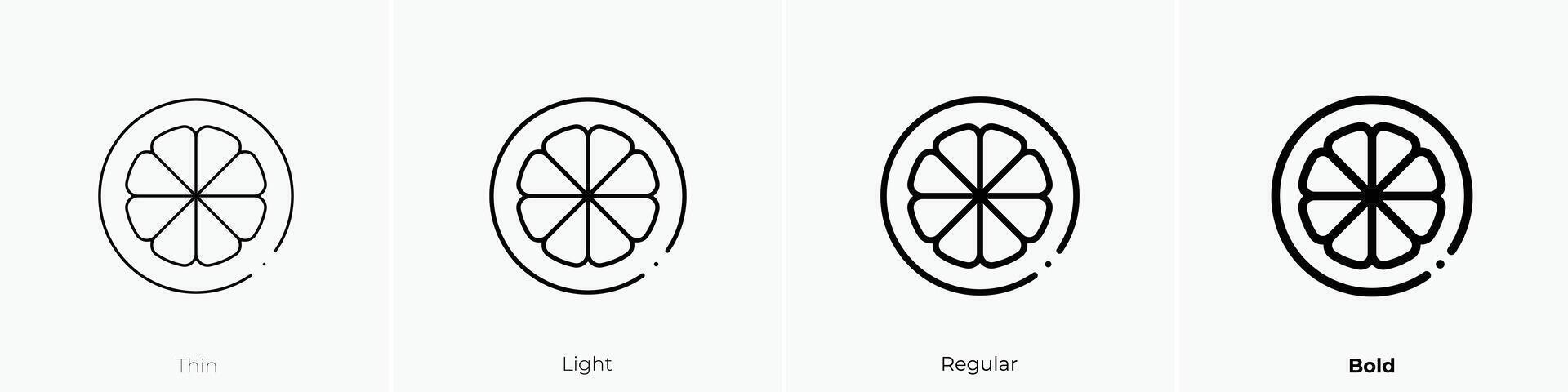 dry icon. Thin, Light, Regular And Bold style design isolated on white background vector