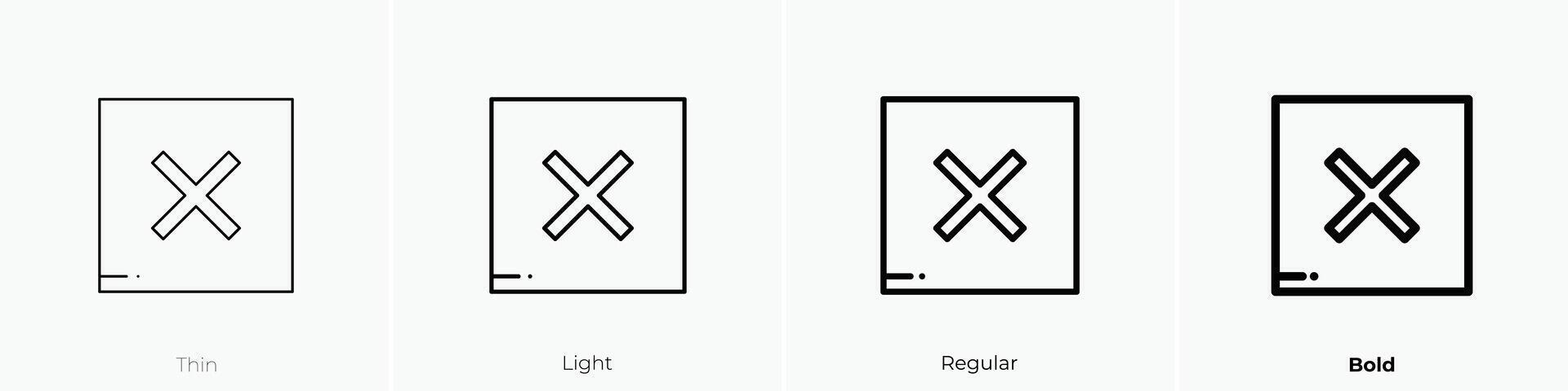 dry icon. Thin, Light, Regular And Bold style design isolated on white background vector