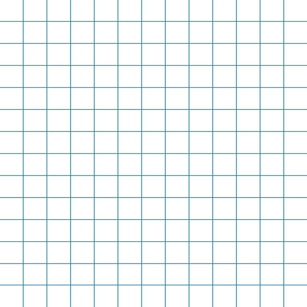 Checkered background. Notebook page. Seamless graph paper. vector