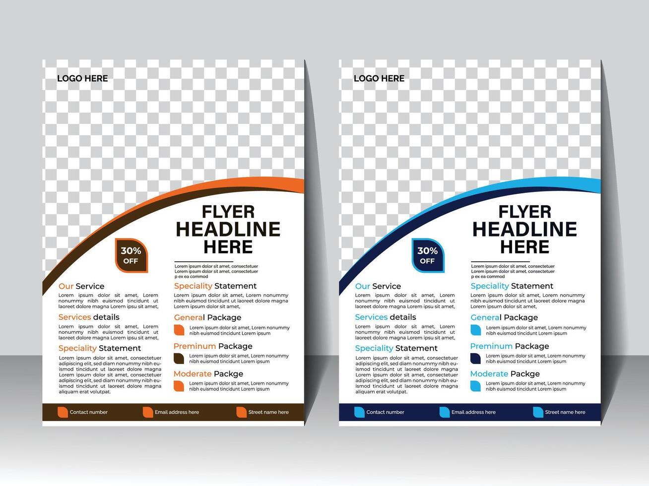 Business Flyer Design vector