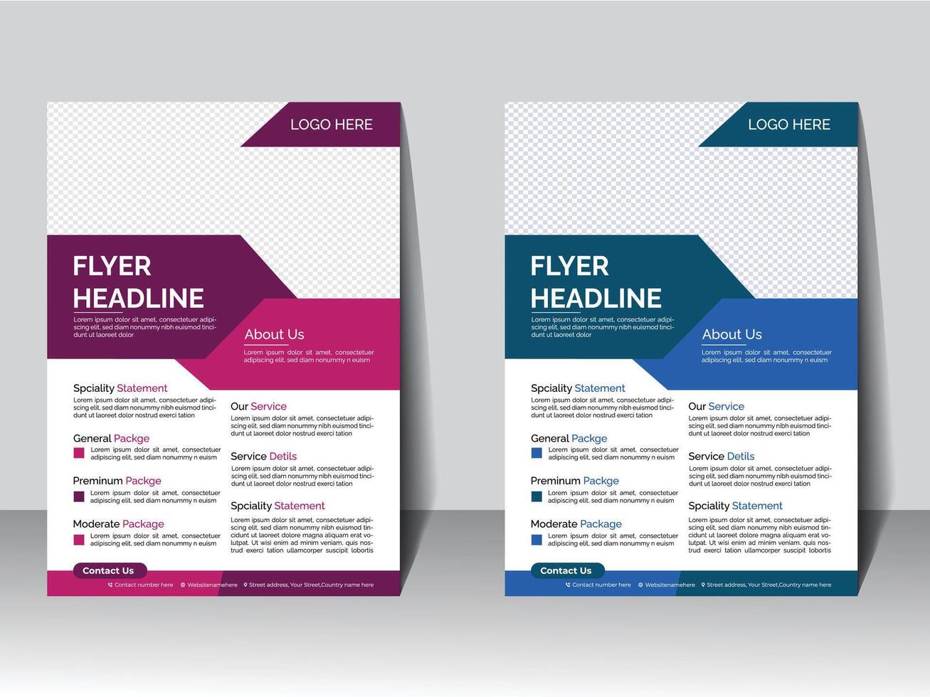Business Flyer Design vector