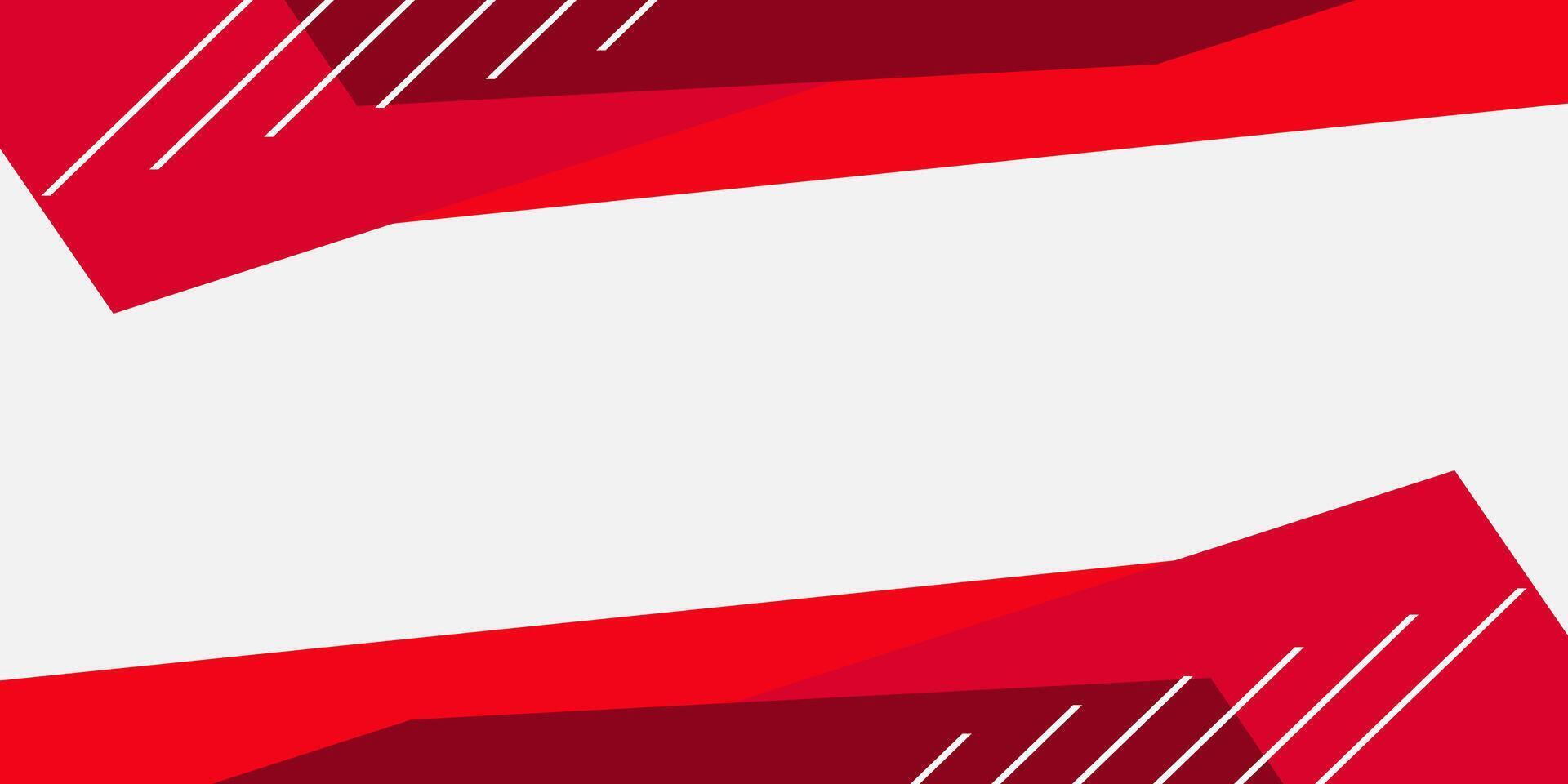 red color trendy background, free copy space area. design for banner, poster, greeting card, social media. vector