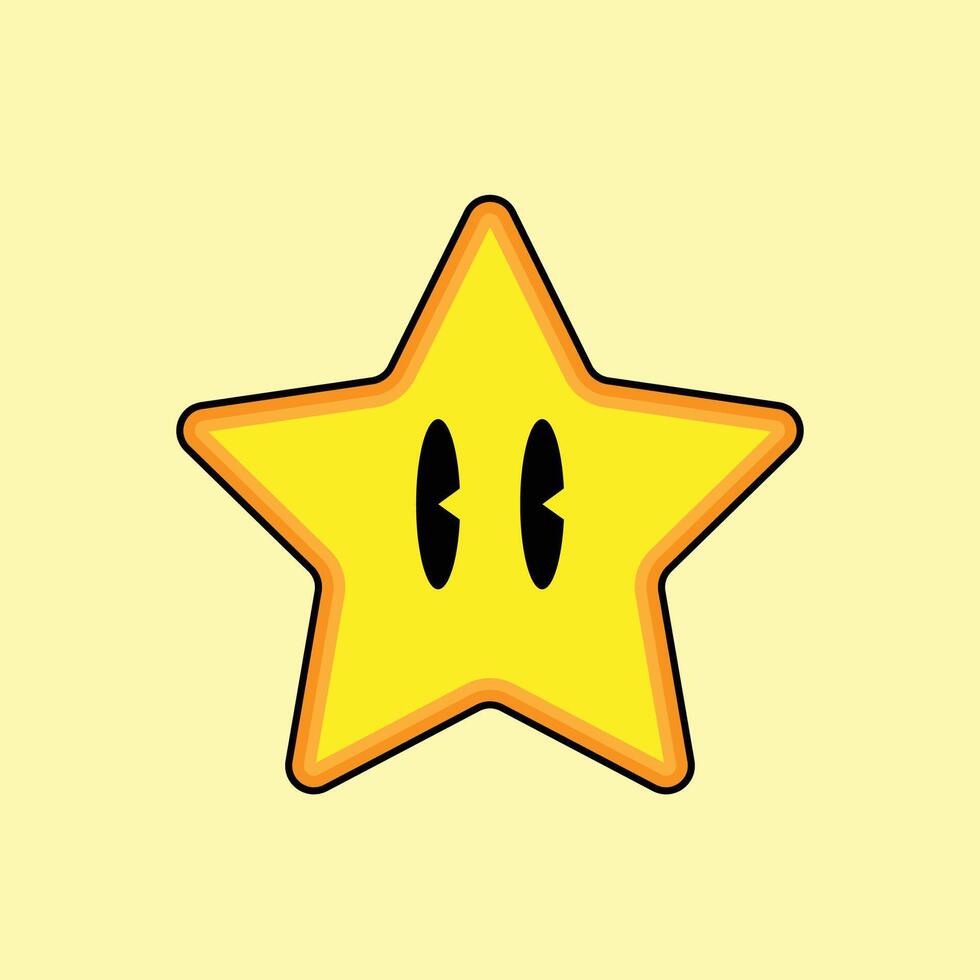 The Illustration of Hide Star Game vector