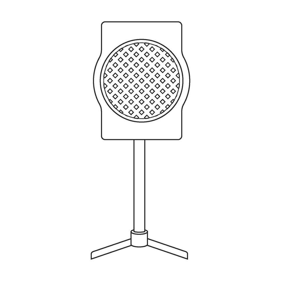 sound system icon vector
