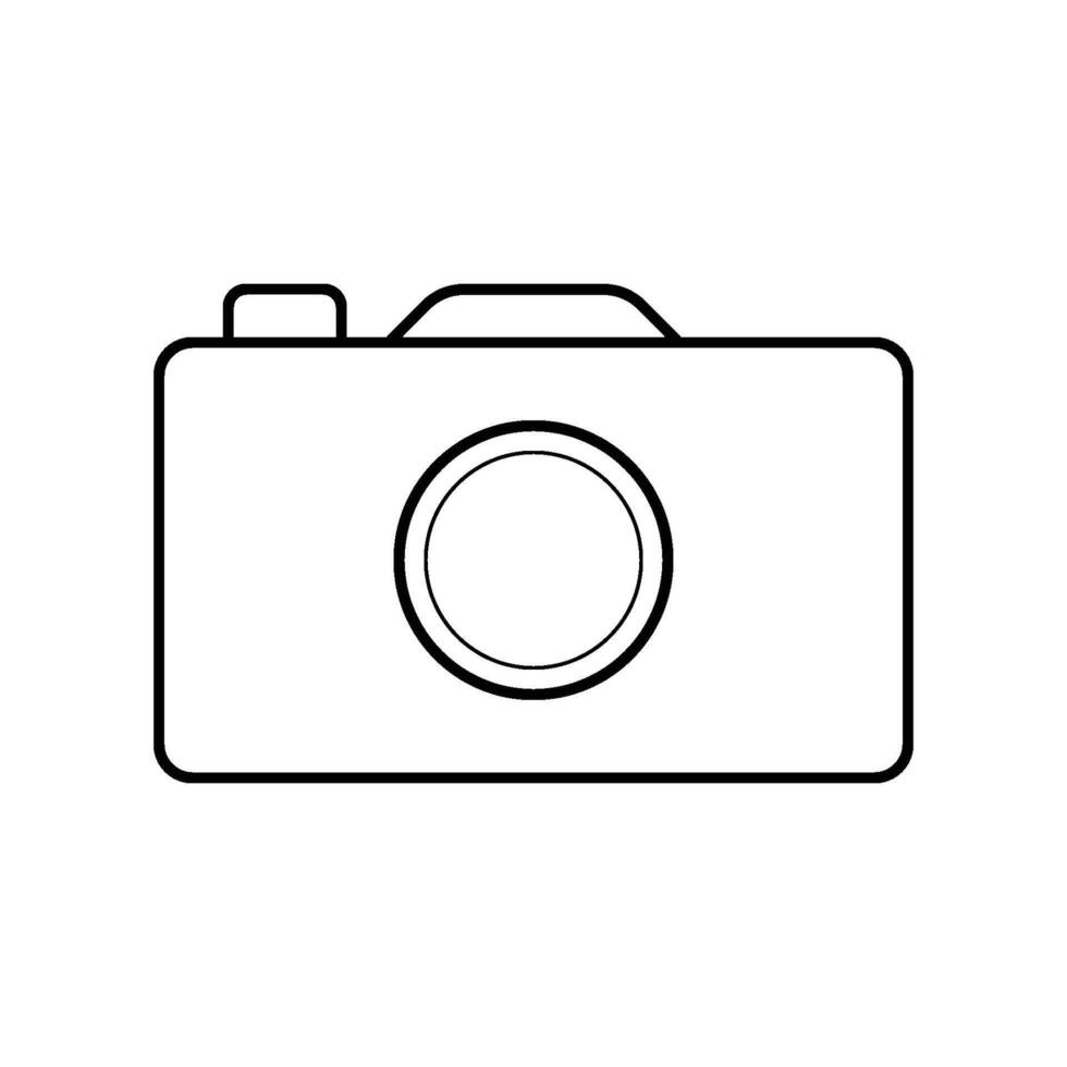 simlpe camera icon vector