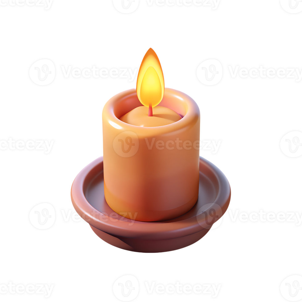 candle icon on transparent background png