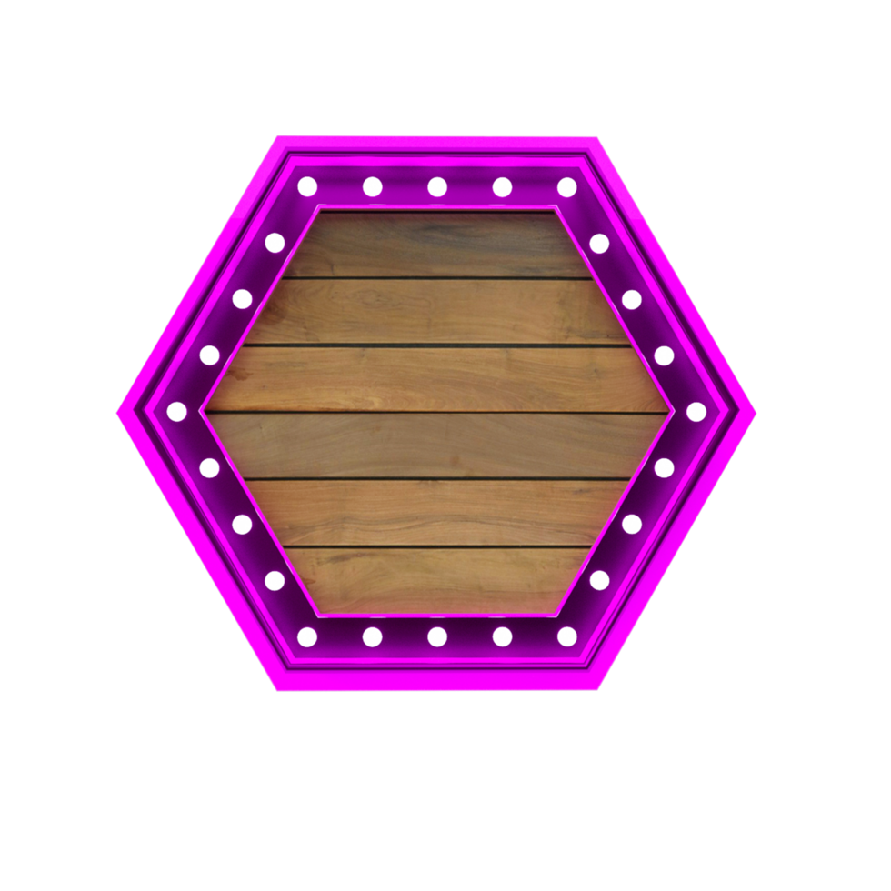 3d render object panel light png