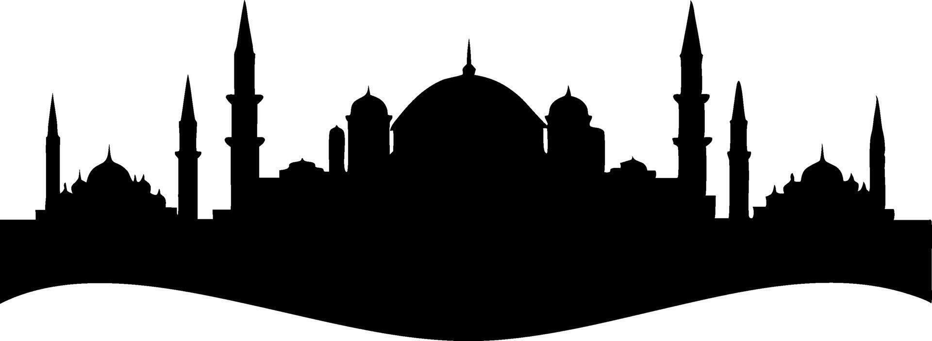 Istanbul Silhouette stock illustration vector