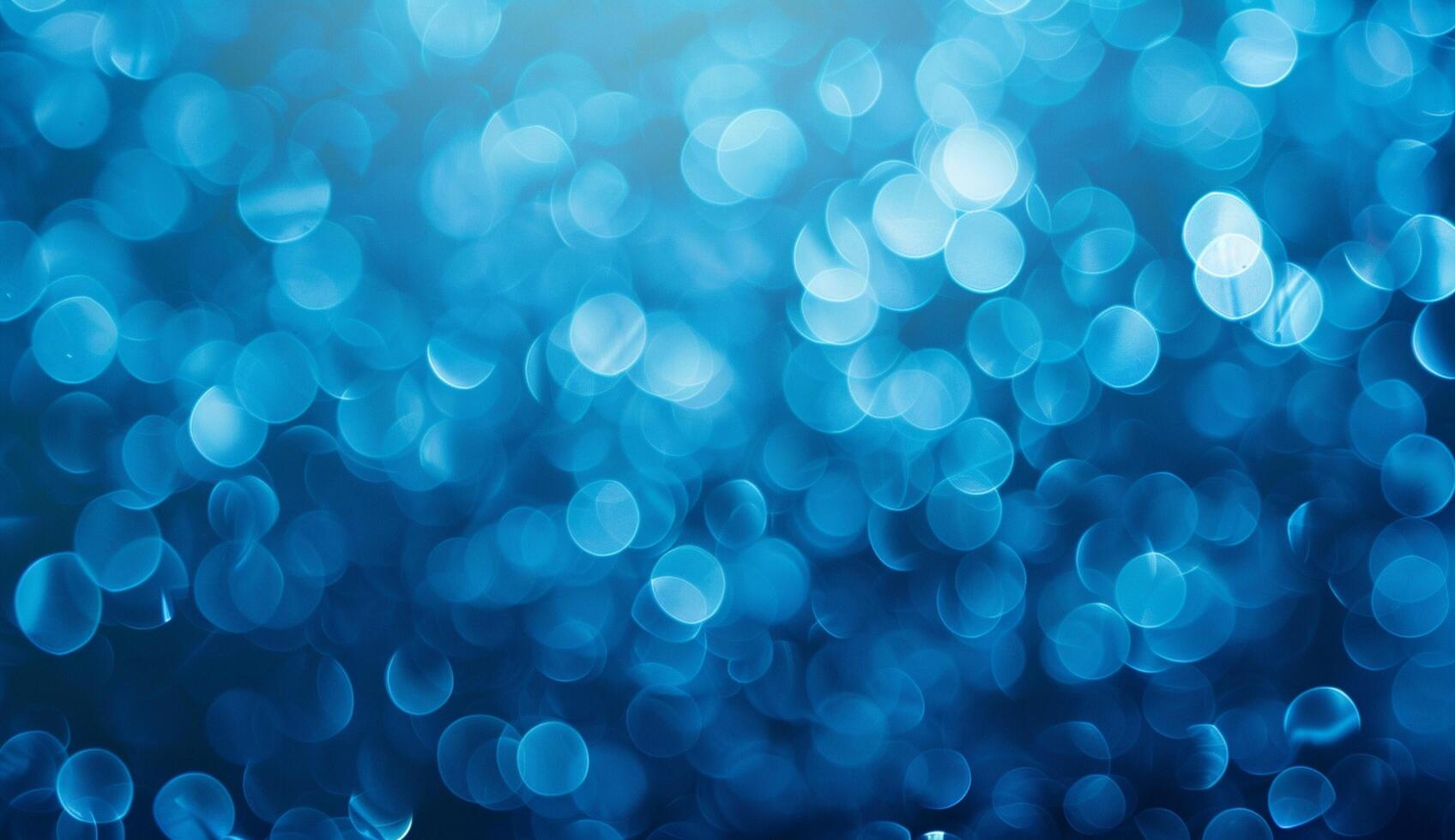 Blue bubble effect background photo