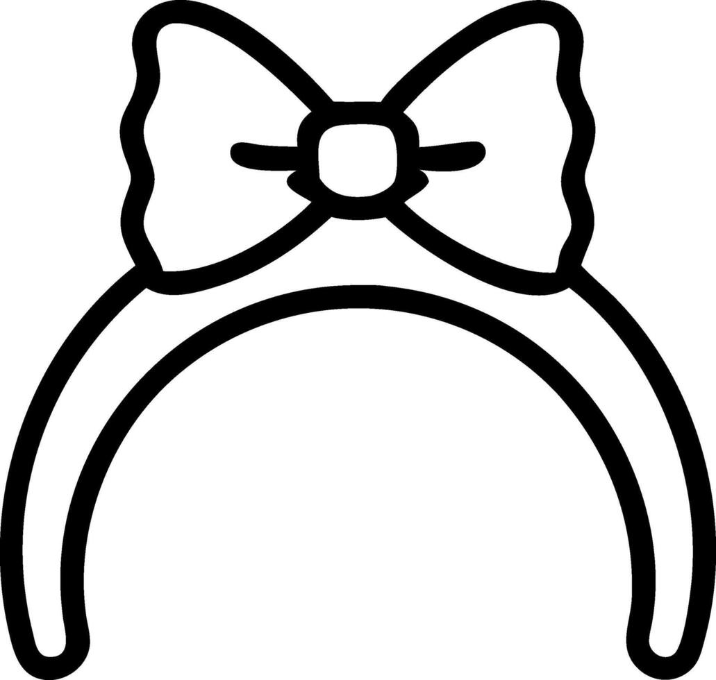 Headband with stars vector