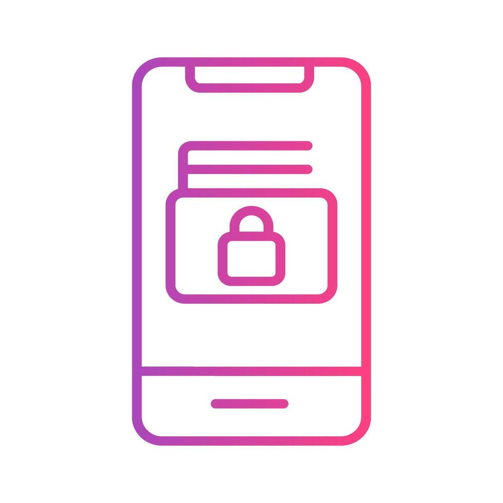 Payment secure gradient icon. payment, wallet, and business symbol. perfect for interfaces, websites, UI and mobile apps. vector