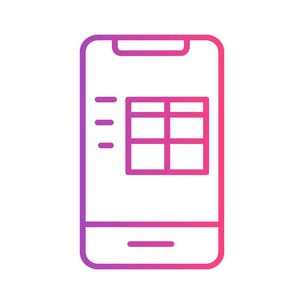 Delivery box gradient icon. shipping, transport and business symbols. perfect for interfaces, websites, UI and mobile apps. vector