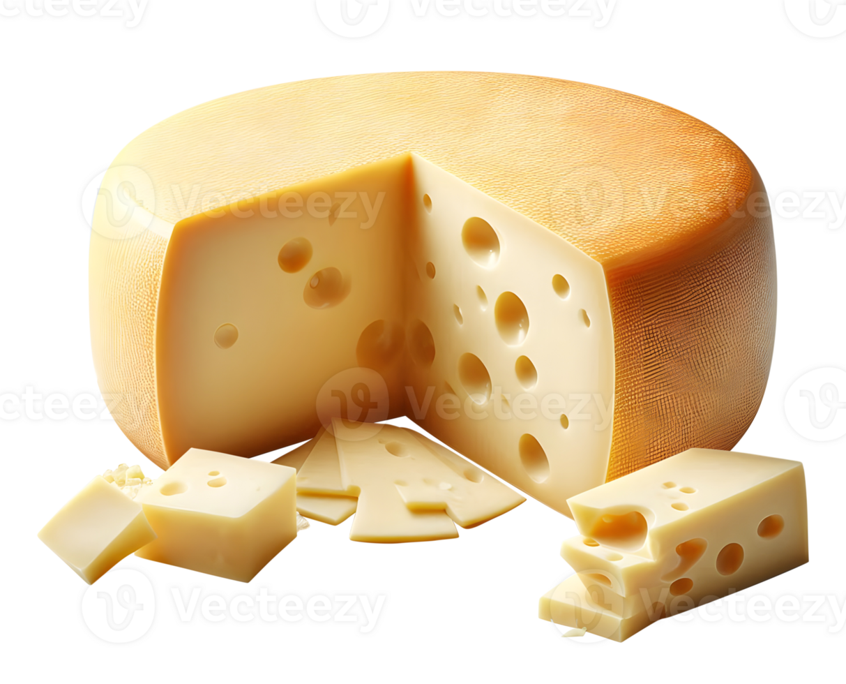 Cheese ball slice of cheese transparent background png
