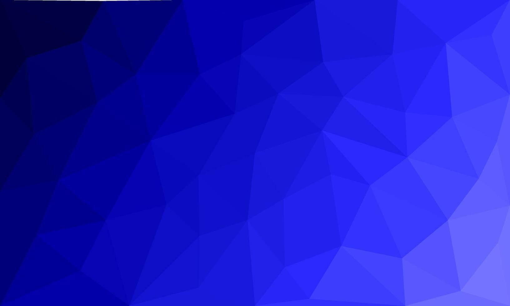 Smooth abstract triangle pattern background. Elegant blue color gradient atmosphere illustration template for banner, digital, web, cover, greeting, poster, decoration, display, advertising, surface vector