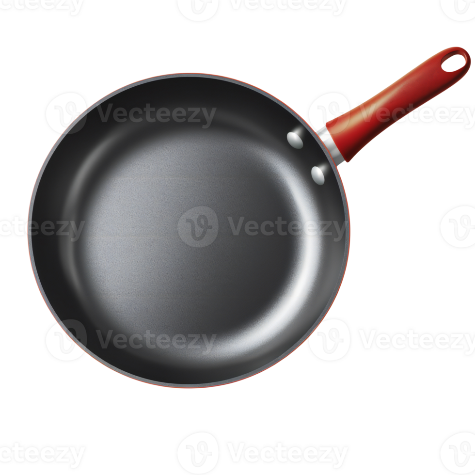 frying pan isolated on transparent. skillet isolated on transparent. png