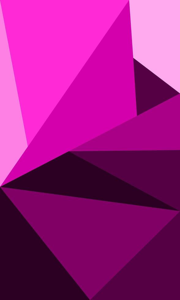 Vertical purple polygonal background with empty space for banner, poster, wallpaper, advertisement, business presentation or poster and banner vector