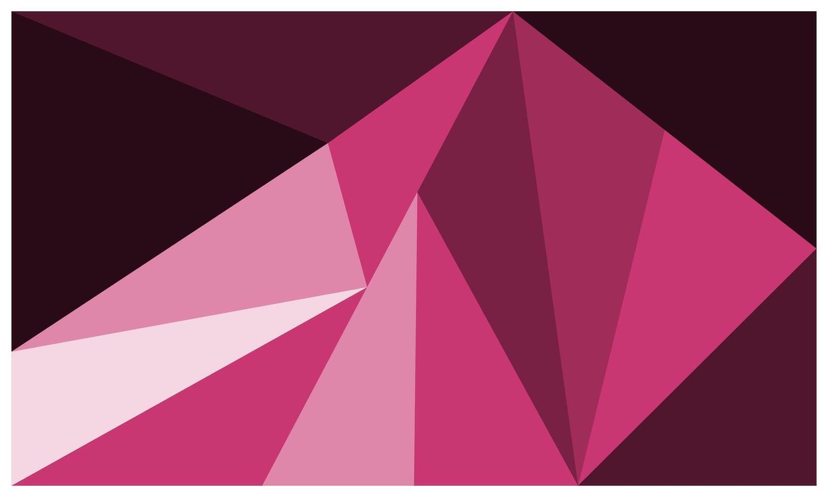 Maroon polygonal background with empty space for wallpaper, banner, advertisement, business presentation vector