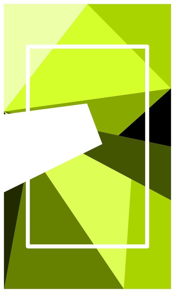Vertical yellow polygonal background with empty space for banner, poster, wallpaper, advertisement, business presentation or poster and banner vector