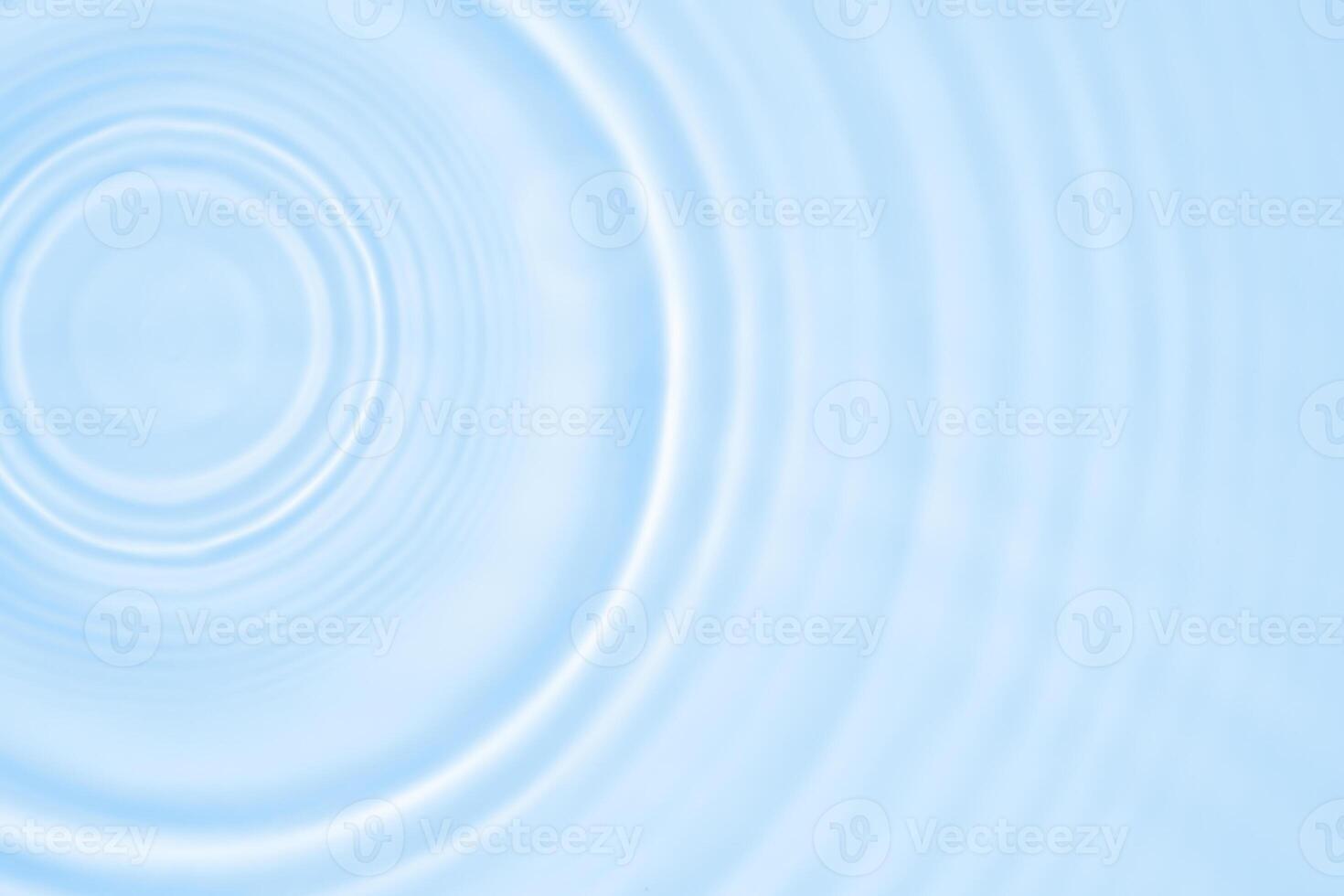 Abstract transparent water shadow surface texture natural ripple on blue background photo