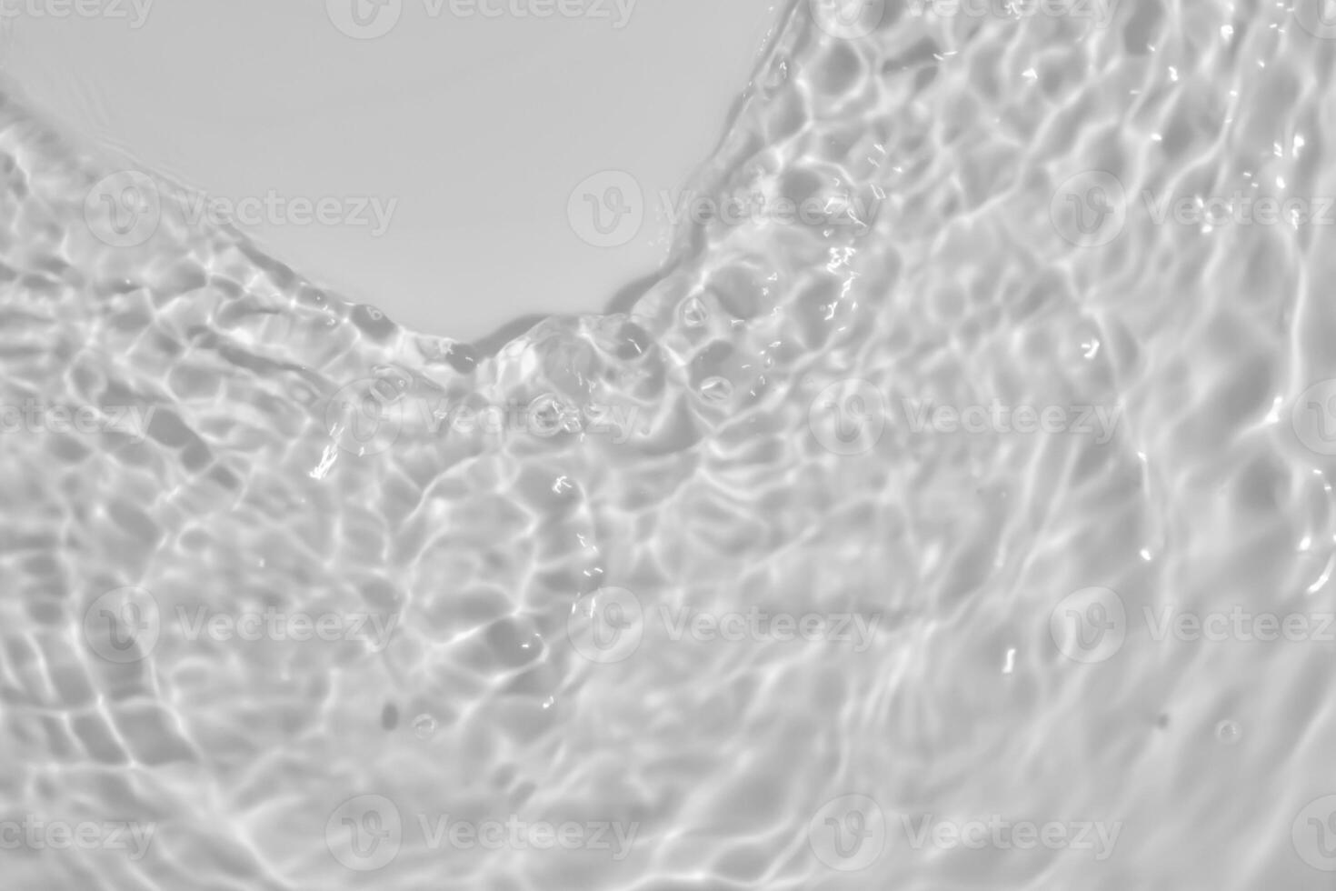 Abstract white transparent water shadow surface texture natural ripple background photo
