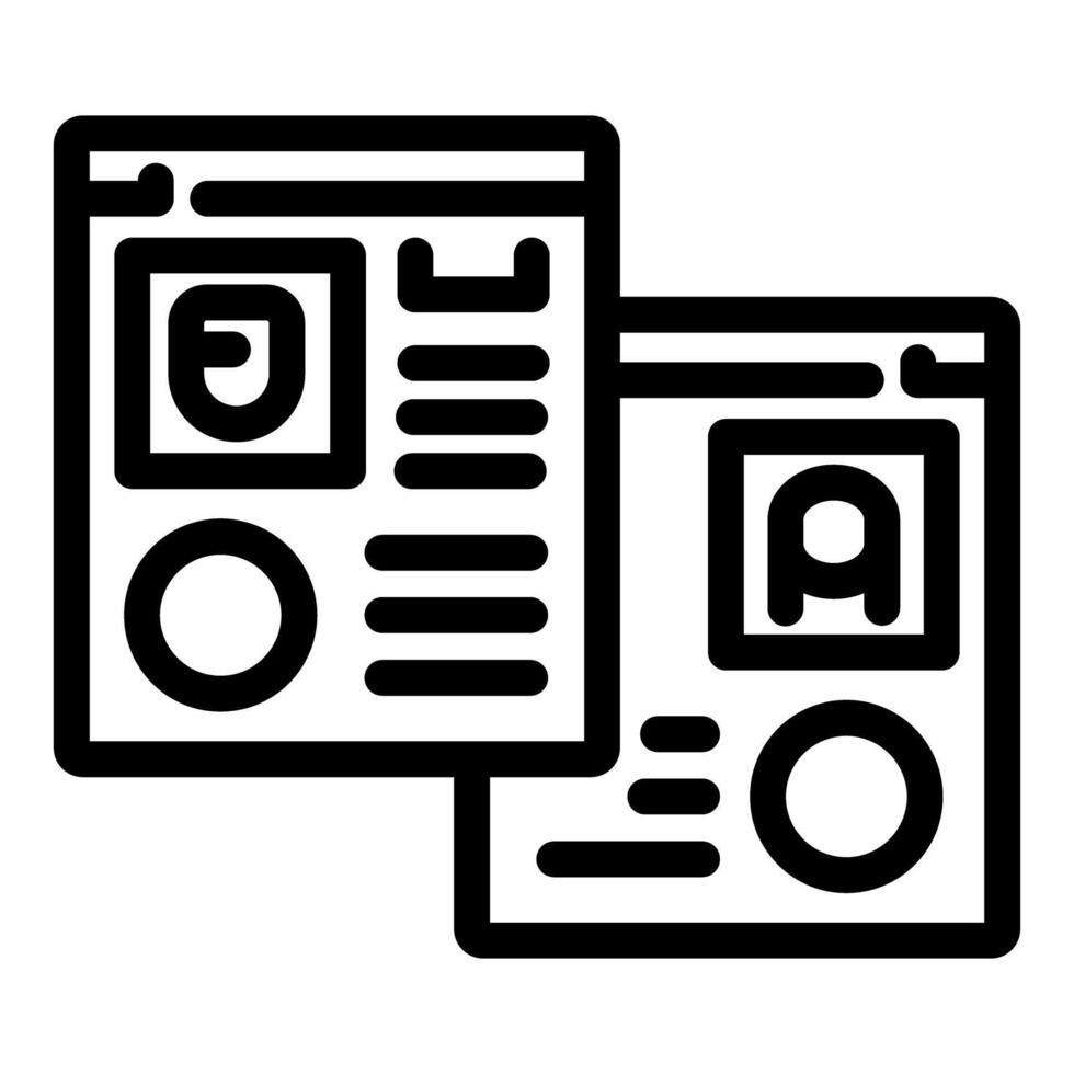 Web designer creating website layout for online project vector