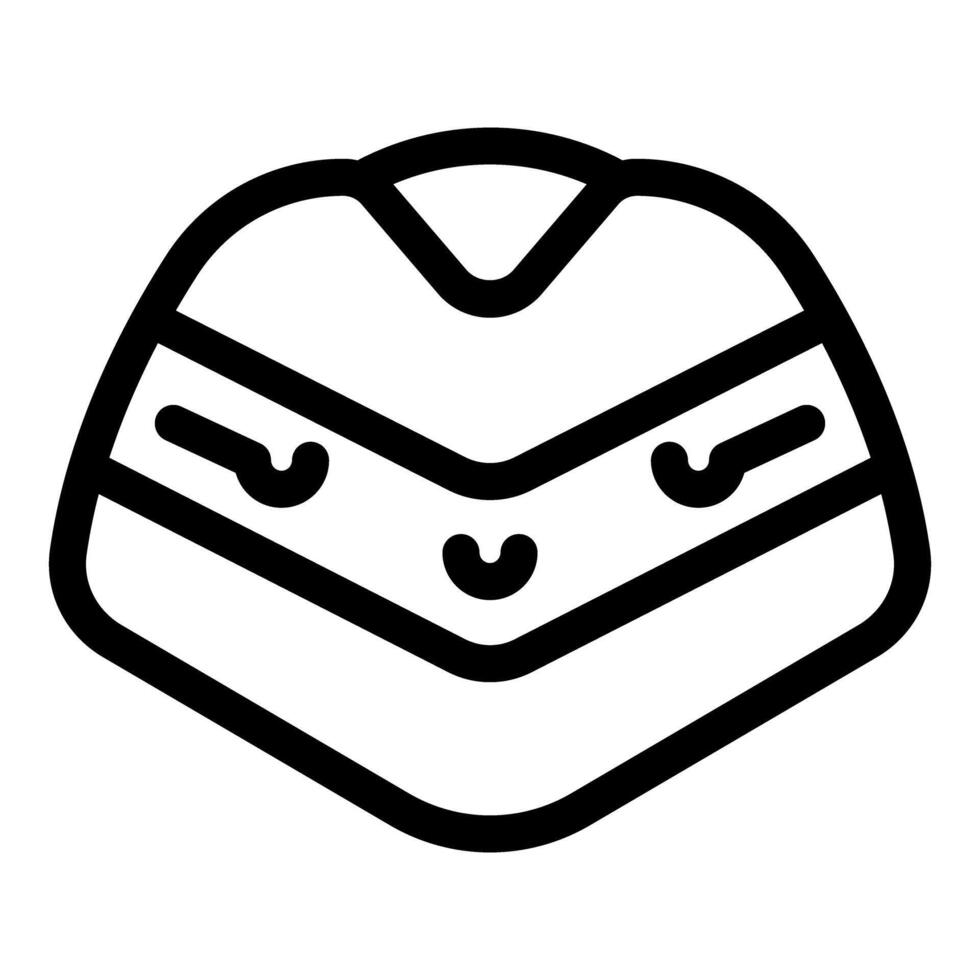 Robot head showing artificial intelligence with sensors and processors vector