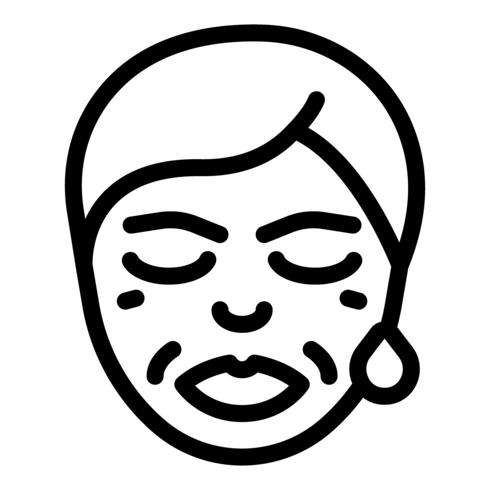 Woman relaxing with eye patches under eyes having facial treatment vector
