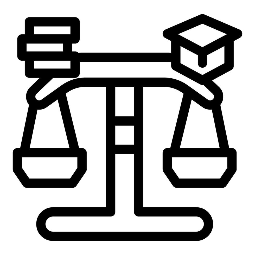 Education versus work balancing on a scale vector