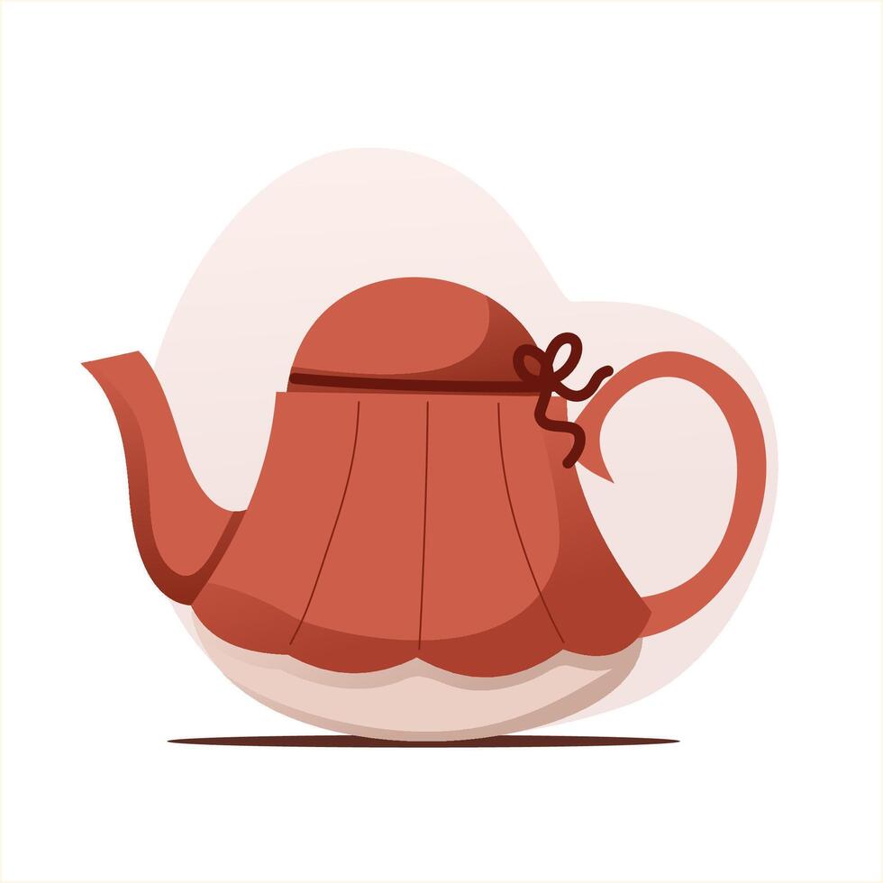 Set of teapot illustration. Perfect for teapot party, interior, vintage. vector