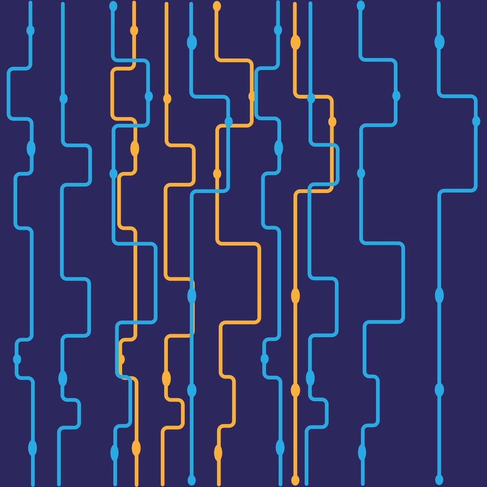 abstract background with circuit board vector