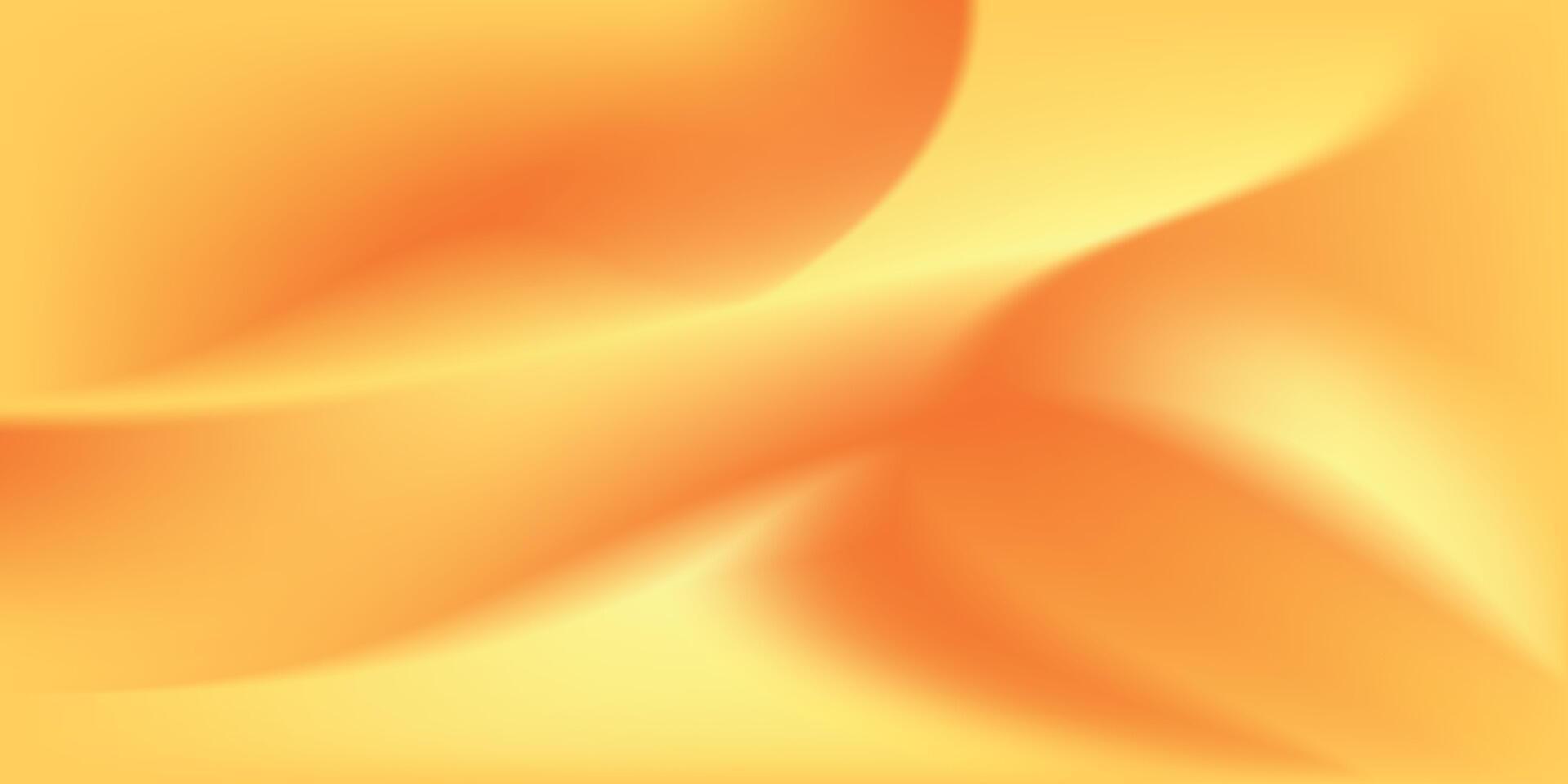 abstract orange background with smooth lines and waves illustration. vector