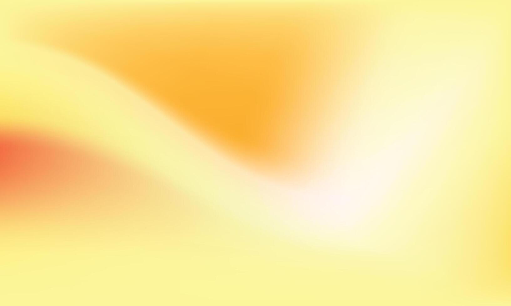 Abstract background with smooth lines in yellow and orange colors illustration. vector