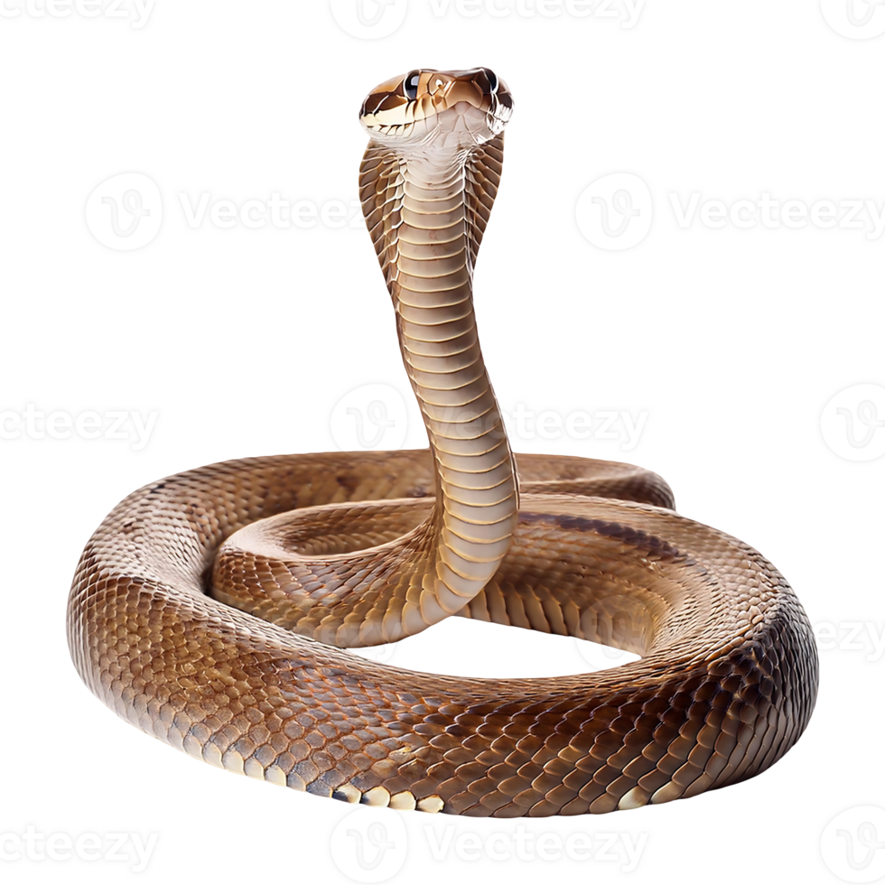 snake coiled isolated on transparent background png