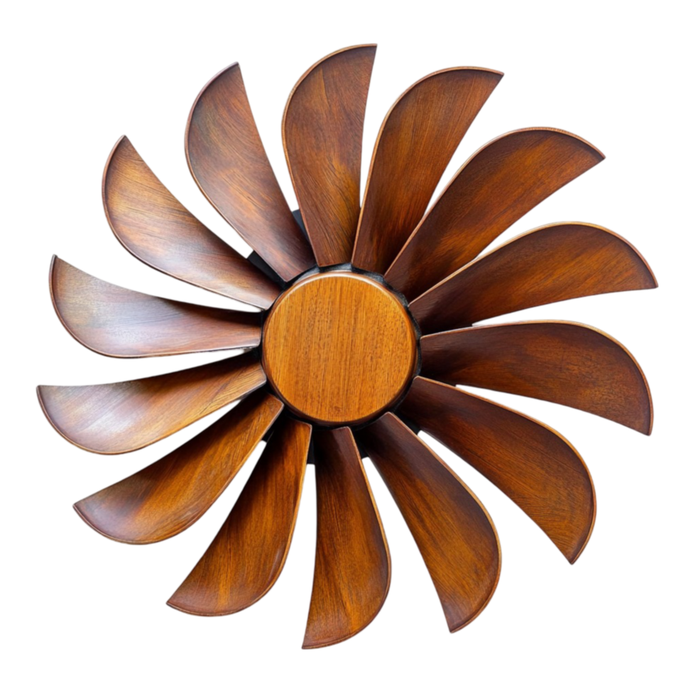 wooden propeller fan image png
