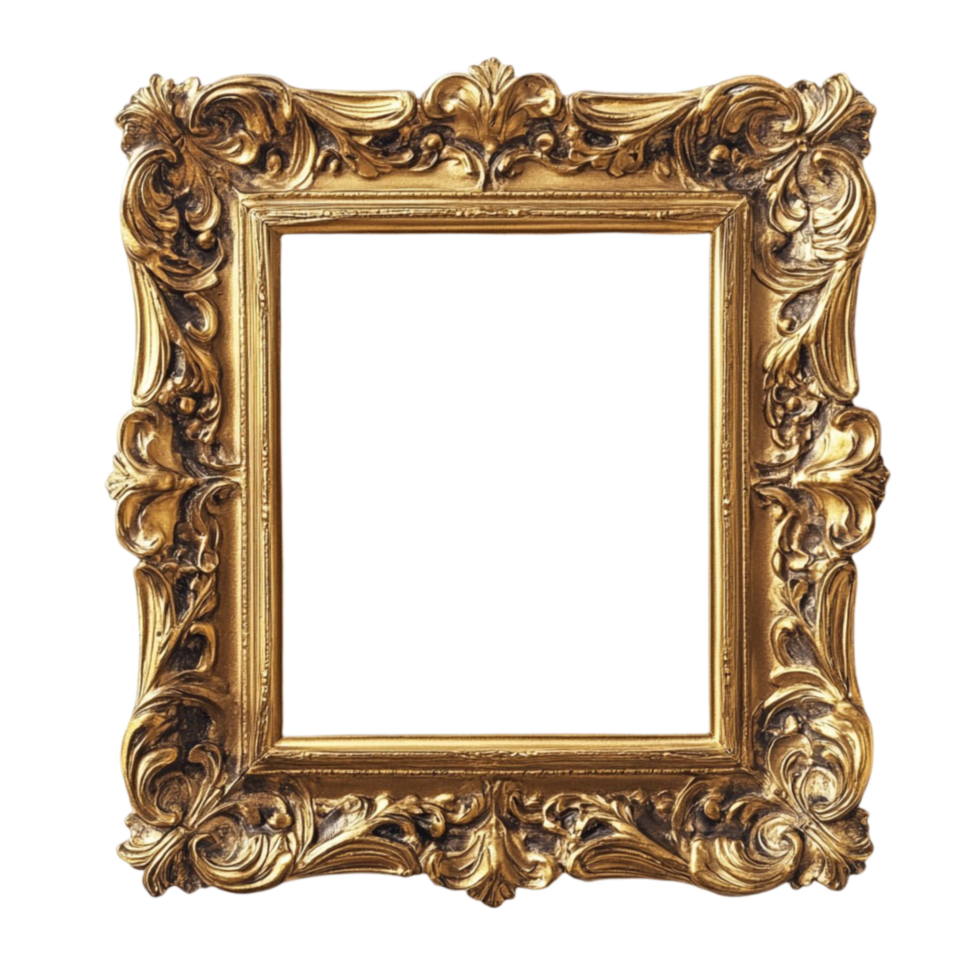 gold frame image png