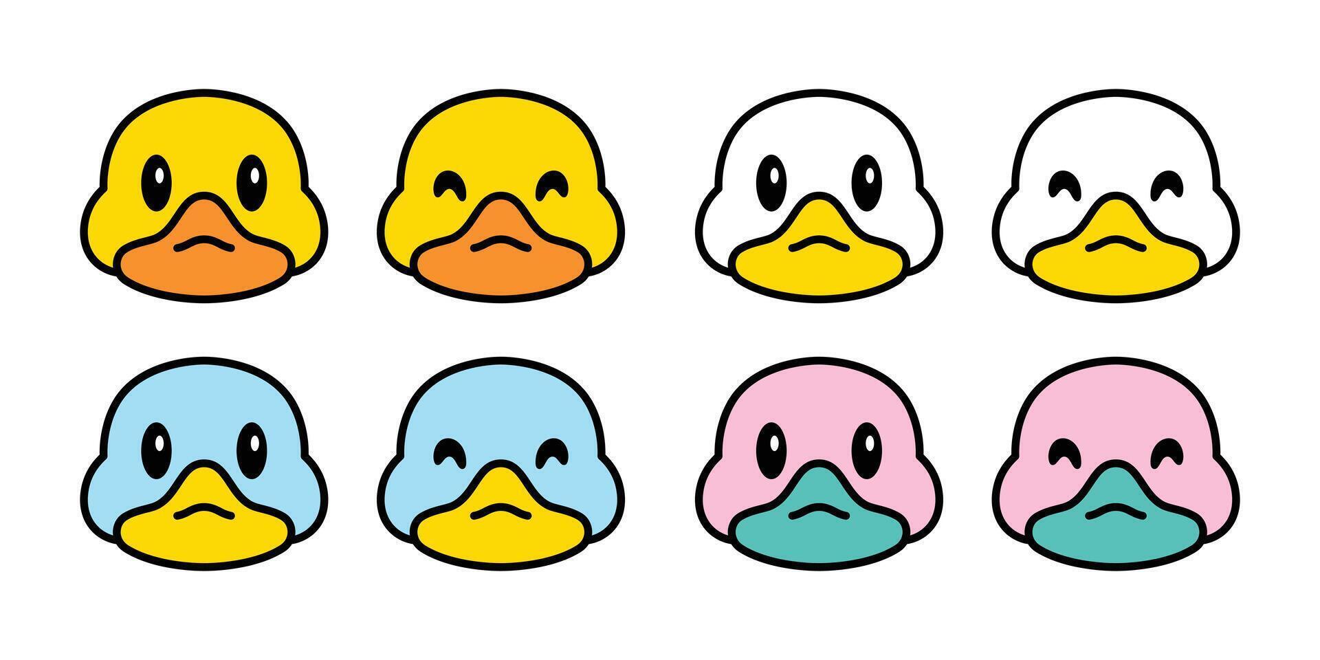 duck icon rubber duck shower head face logo bathroom bird chicken character cartoon symbol isolated doodle illustration design clip art vector