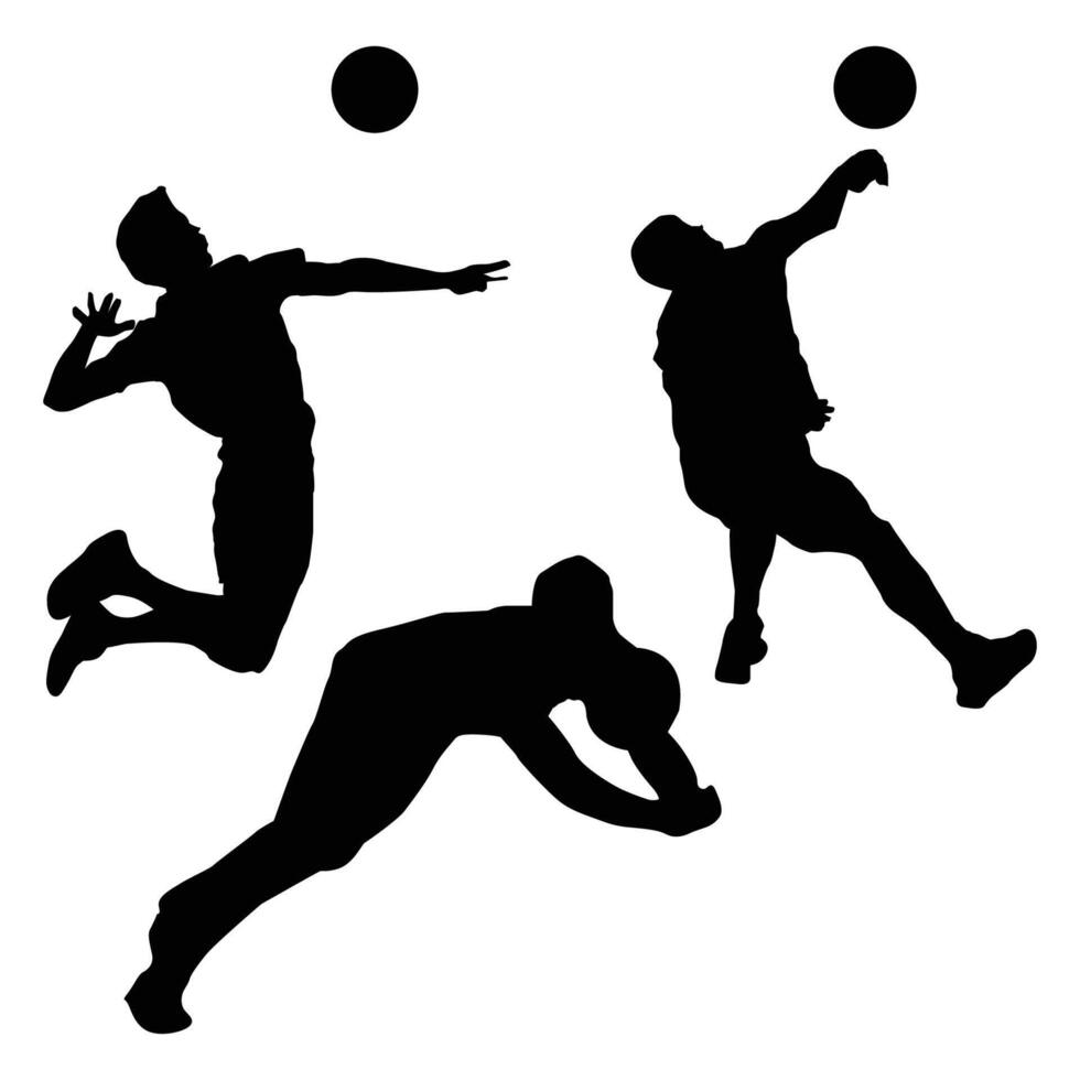 Karate Fight Silhouette Shape vector