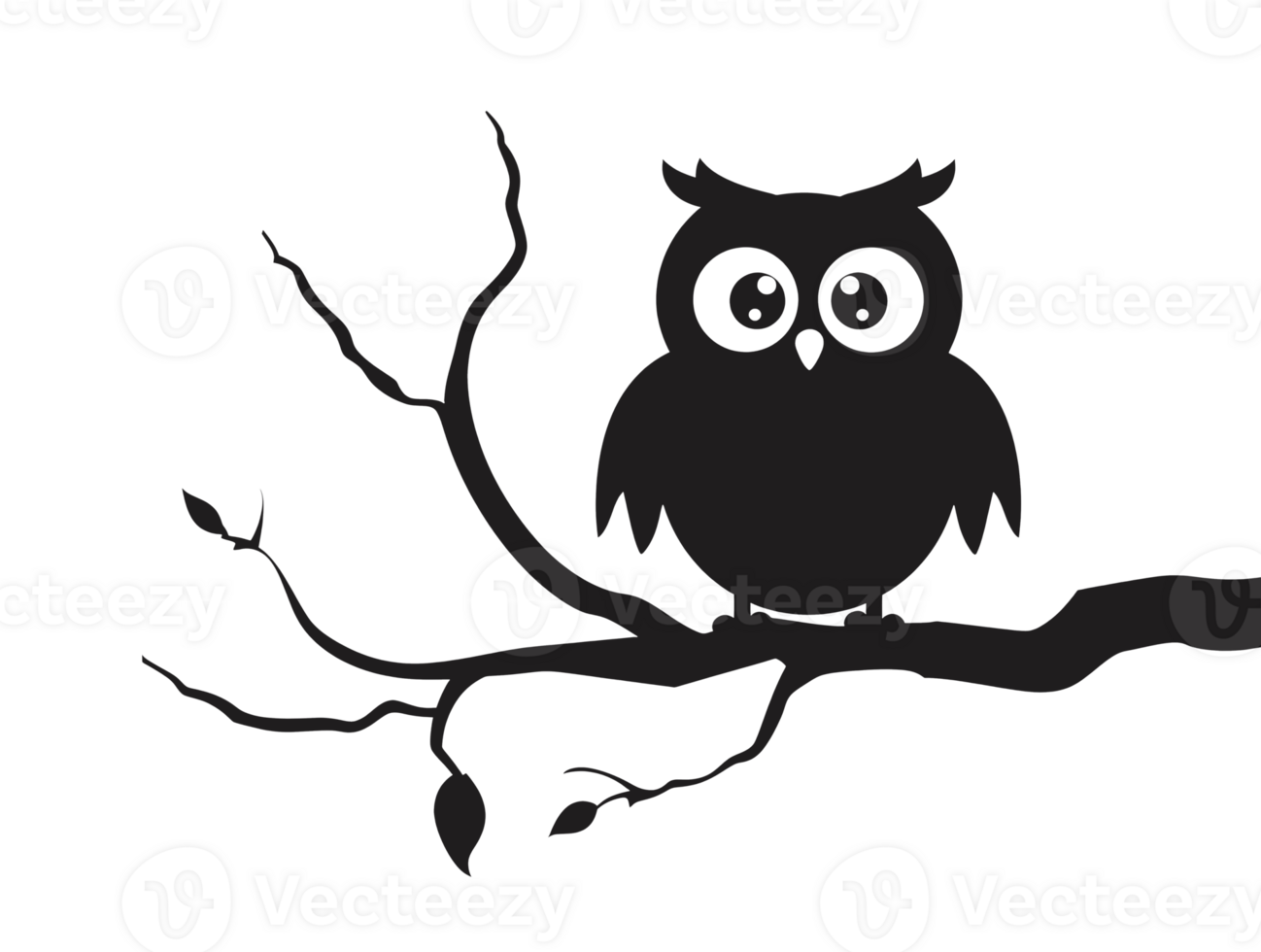 Owl Silhouette Cut Out png